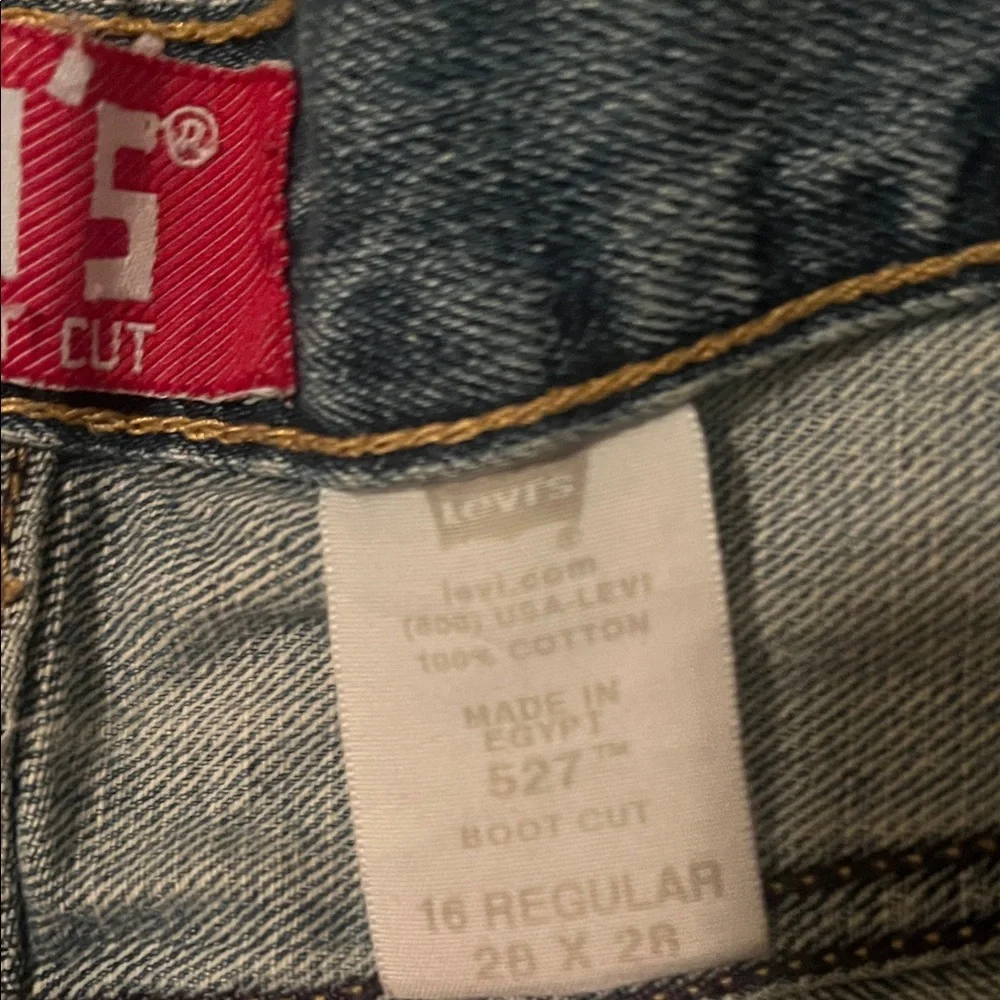 Levi's Men's Blue Denim Cutoff Shorts